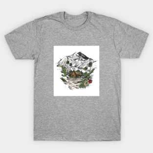 Nature sketch T-Shirt